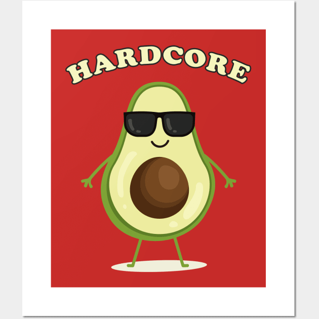 Hardcore Wall Art by n23tees